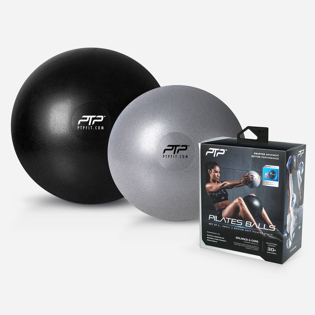 PTP Pilates Balls - Small & Medium - For Core Strength and Balance